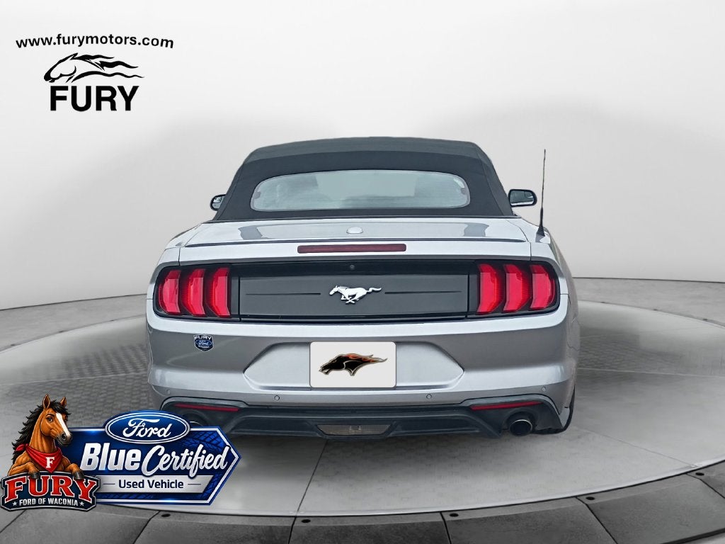 2020 Ford Mustang EcoBoost Premium Blue Certified