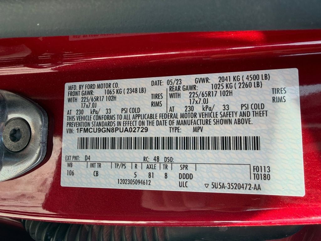 2023 Ford Escape Active