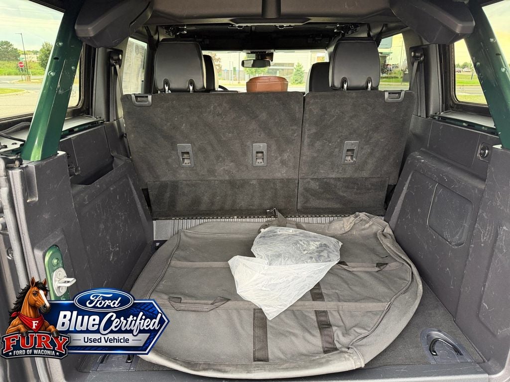 2022 Ford Bronco Outer Banks Blue Certified