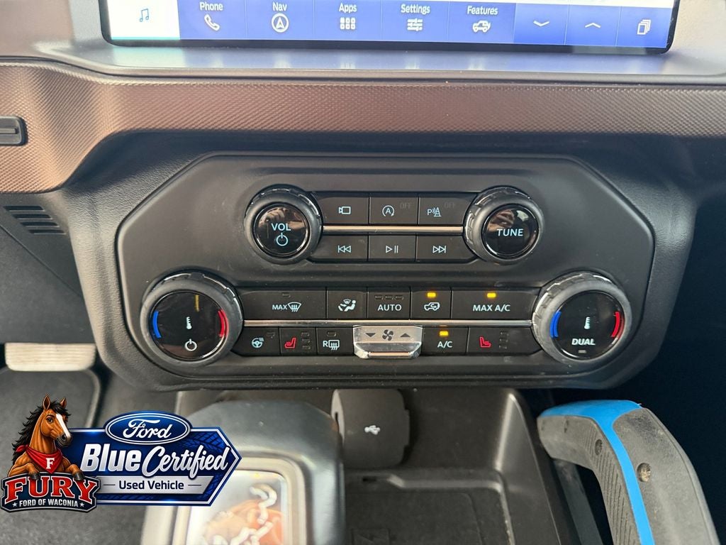 2022 Ford Bronco Outer Banks Blue Certified
