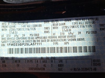 2025 Ford Bronco Badlands Hard Top