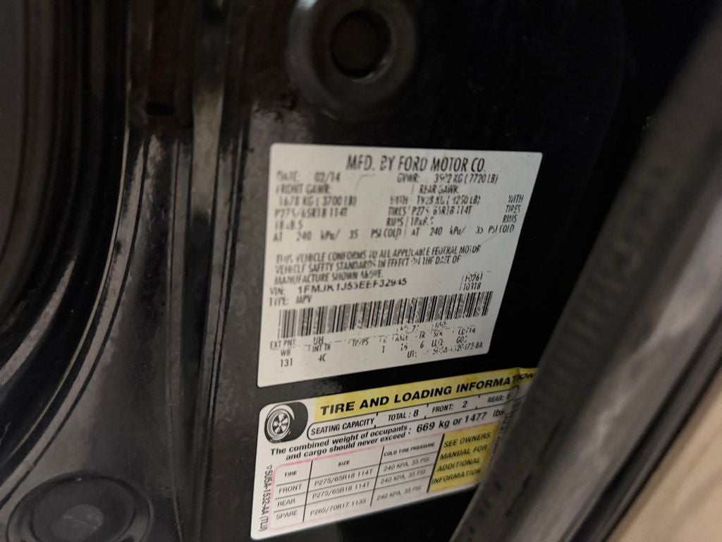 2014 Ford Expedition EL XLT