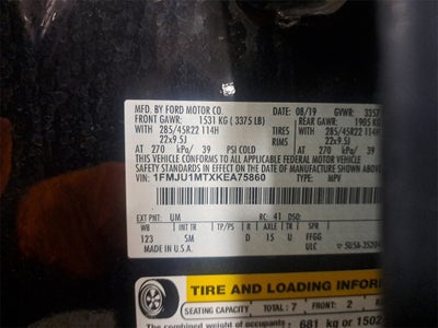 2019 Ford Expedition Platinum