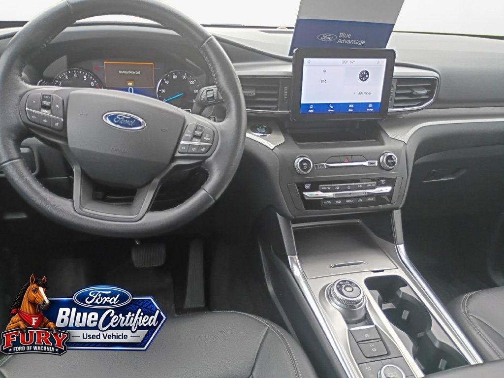 2020 Ford Explorer XLT Blue Certified w/Tow Pkg