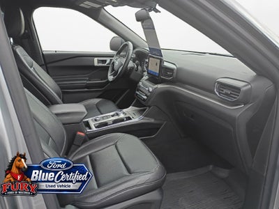 2020 Ford Explorer XLT Blue Certified w/Tow Pkg