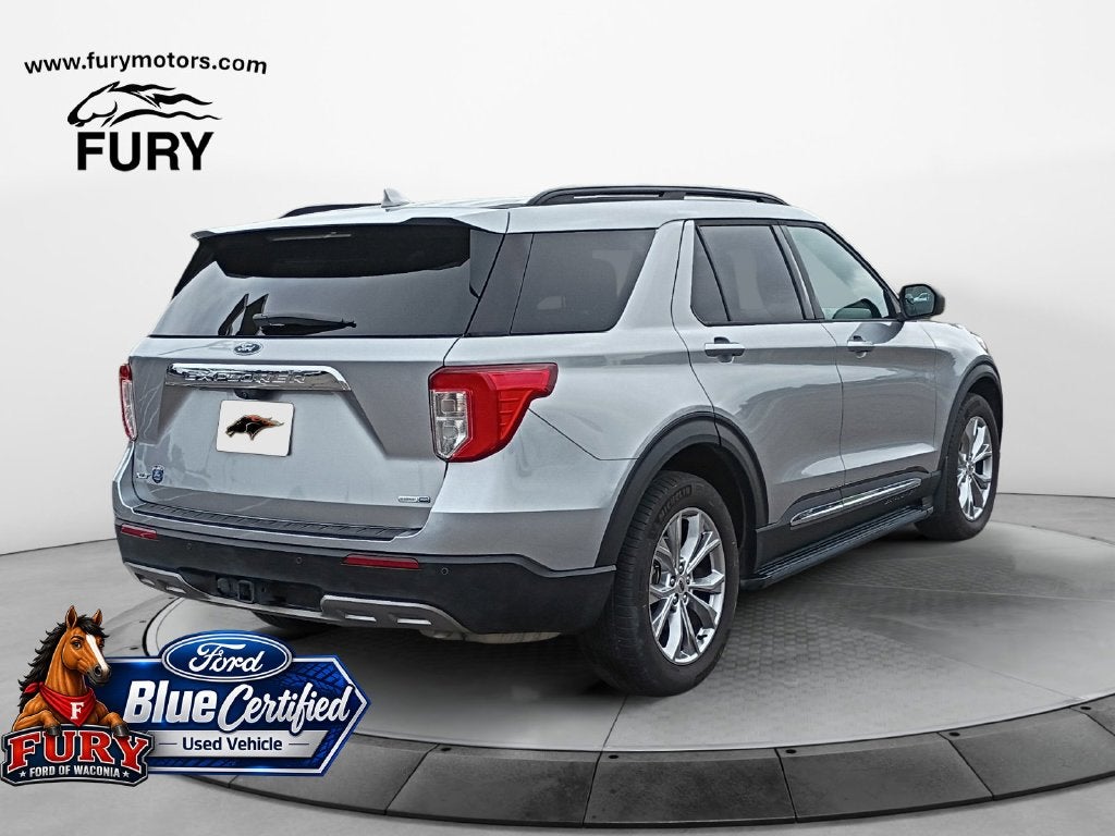 2020 Ford Explorer XLT Blue Certified w/Tow Pkg
