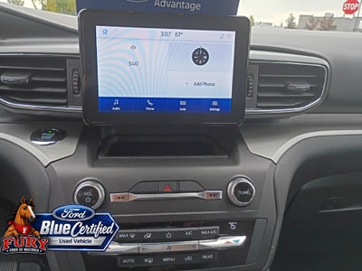 2020 Ford Explorer XLT Blue Certified w/Tow Pkg