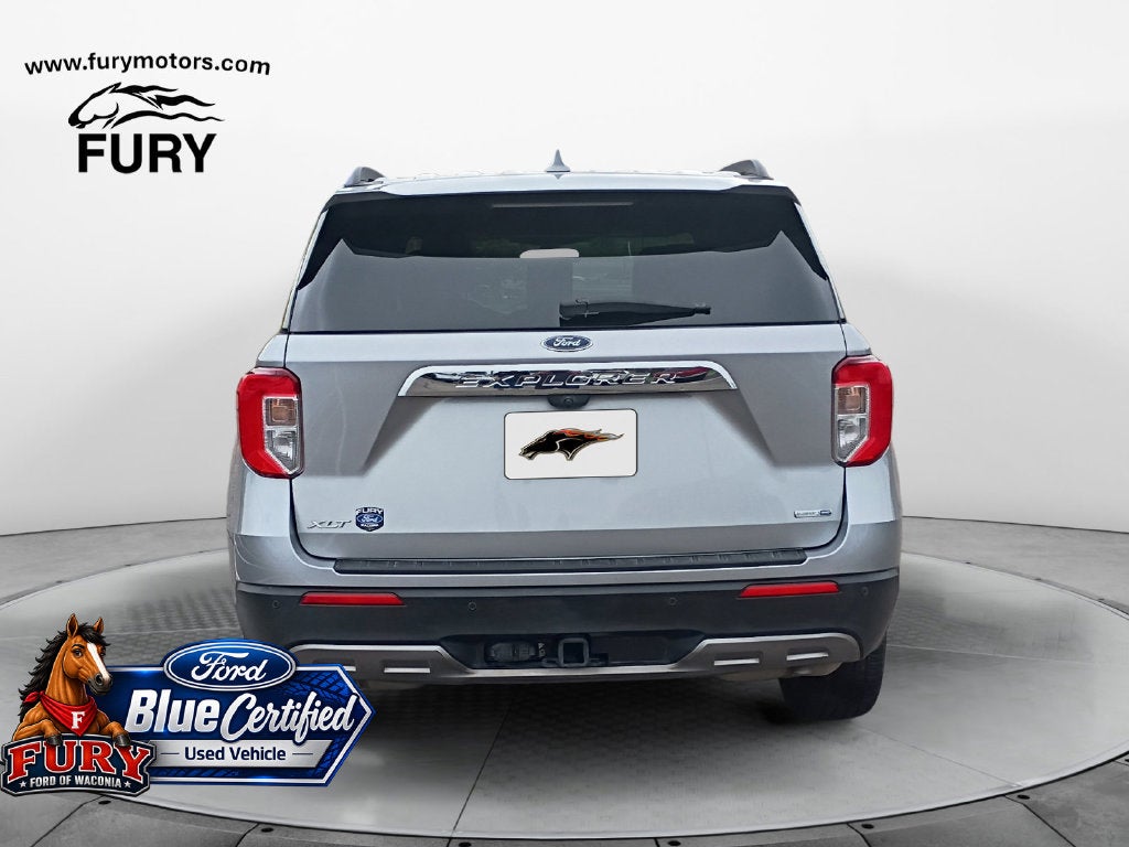 2020 Ford Explorer XLT Blue Certified w/Tow Pkg