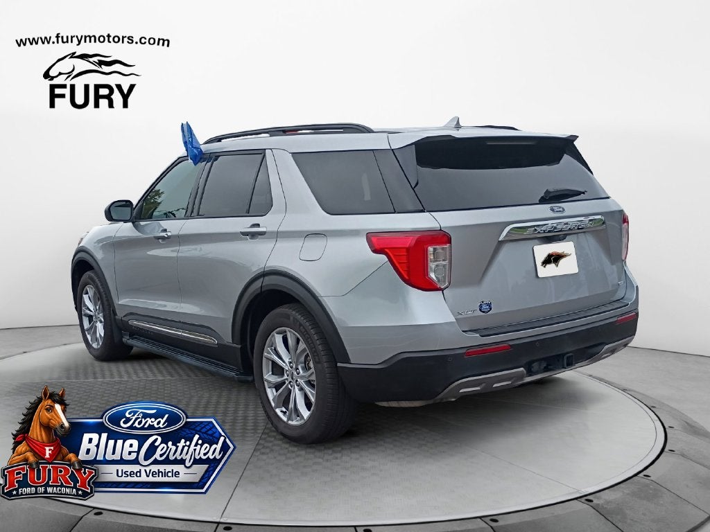 2020 Ford Explorer XLT Blue Certified w/Tow Pkg