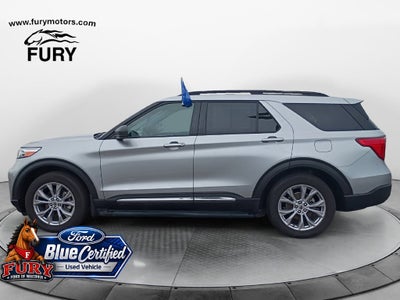 2020 Ford Explorer XLT Blue Certified w/Tow Pkg