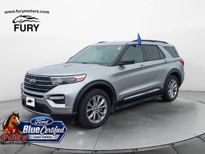2020 Ford Explorer XLT Blue Certified w/Tow Pkg