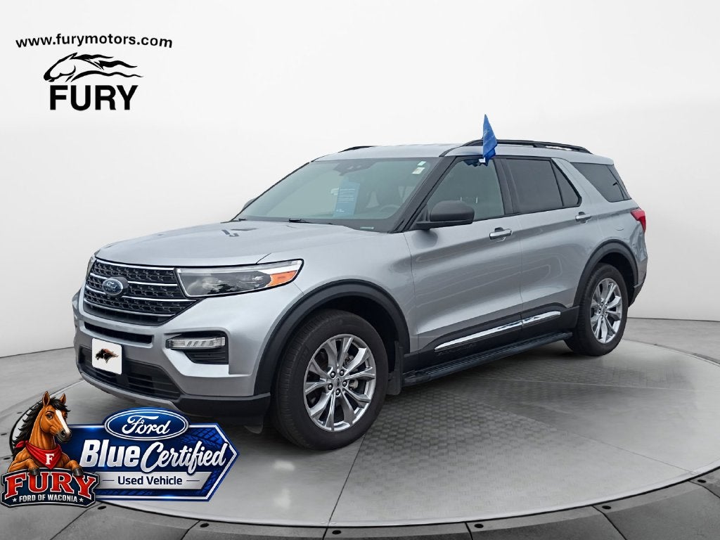 2020 Ford Explorer XLT Blue Certified w/Tow Pkg
