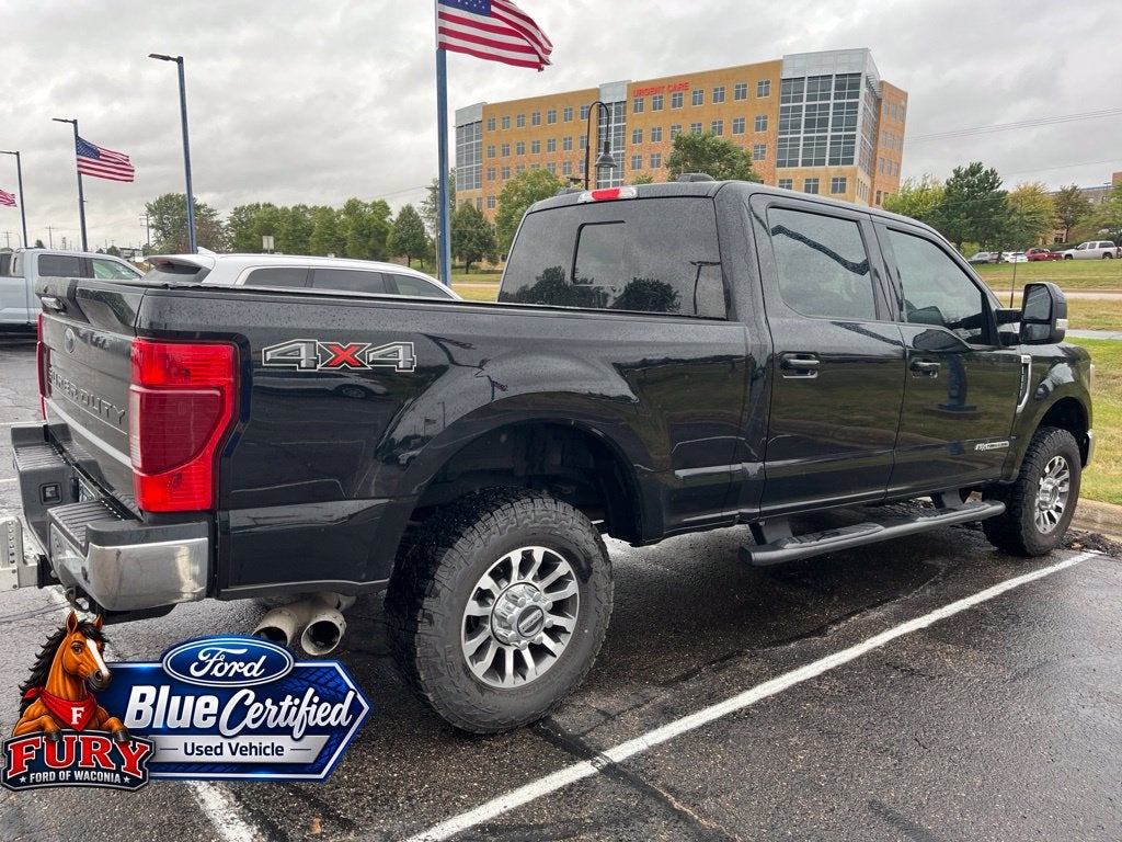 2022 Ford F-250SD Lariat Blue Certified w/High Capacity Trailer Tow