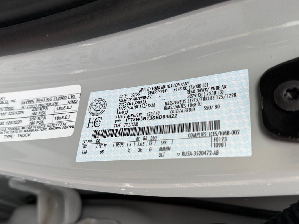 2025 Ford F-350SD Lariat w/ Preferred Equipt & 5th Wheel Prep
