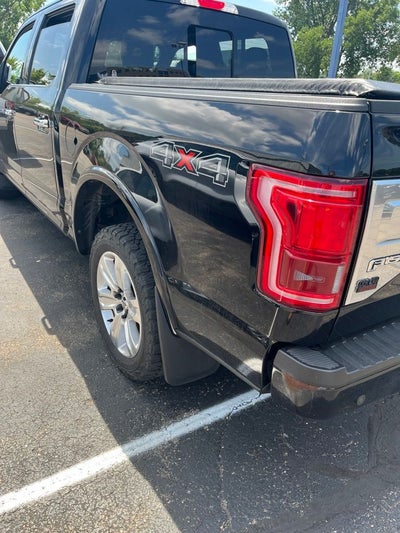 2017 Ford F-150 Platinum w/Tech / Tow / 360 Camera