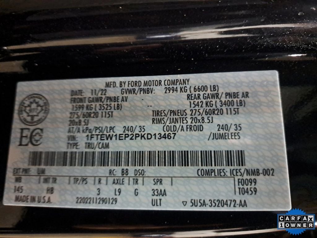 2023 Ford F-150 Lariat