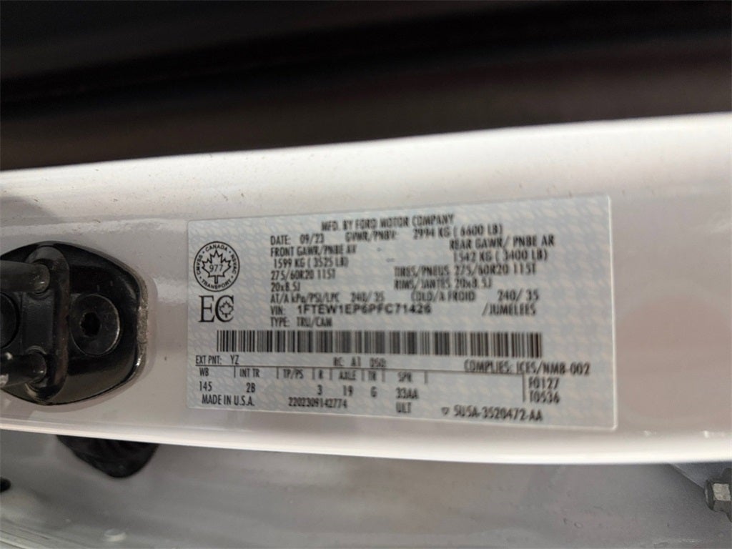 2023 Ford F-150 Lariat