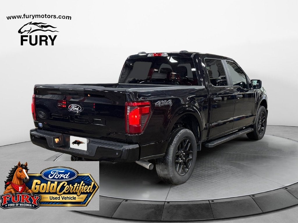 2024 Ford F-150 STX Gold Certified w/Black Appearance Pkg