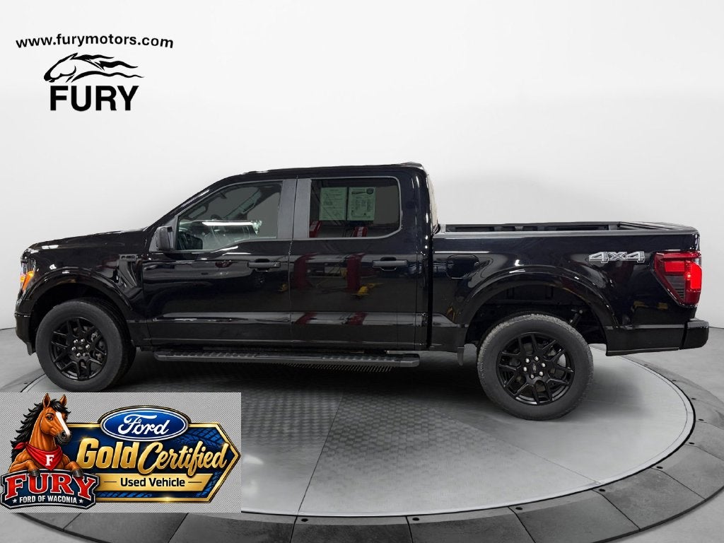 2024 Ford F-150 STX Gold Certified w/Black Appearance Pkg