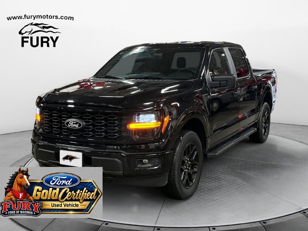 2024 Ford F-150 STX Gold Certified w/Black Appearance Pkg