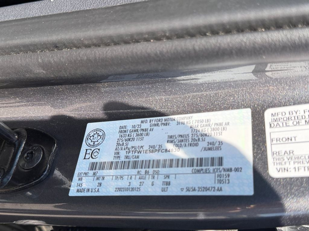 2023 Ford F-150 Lariat