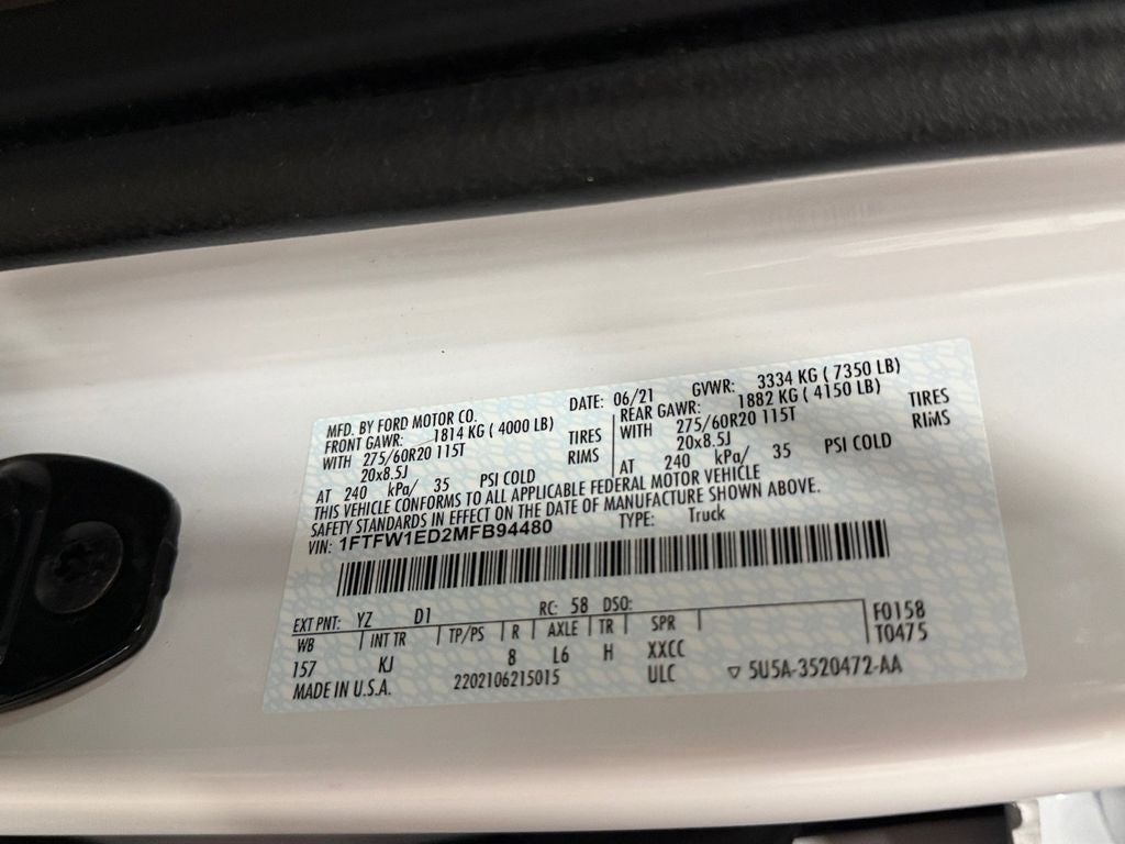2021 Ford F-150 King Ranch
