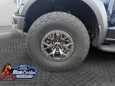 2022 Ford F-150 Raptor Blue Certified w/37 Performance Pkg