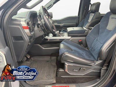 2022 Ford F-150 Raptor Blue Certified w/37 Performance Pkg