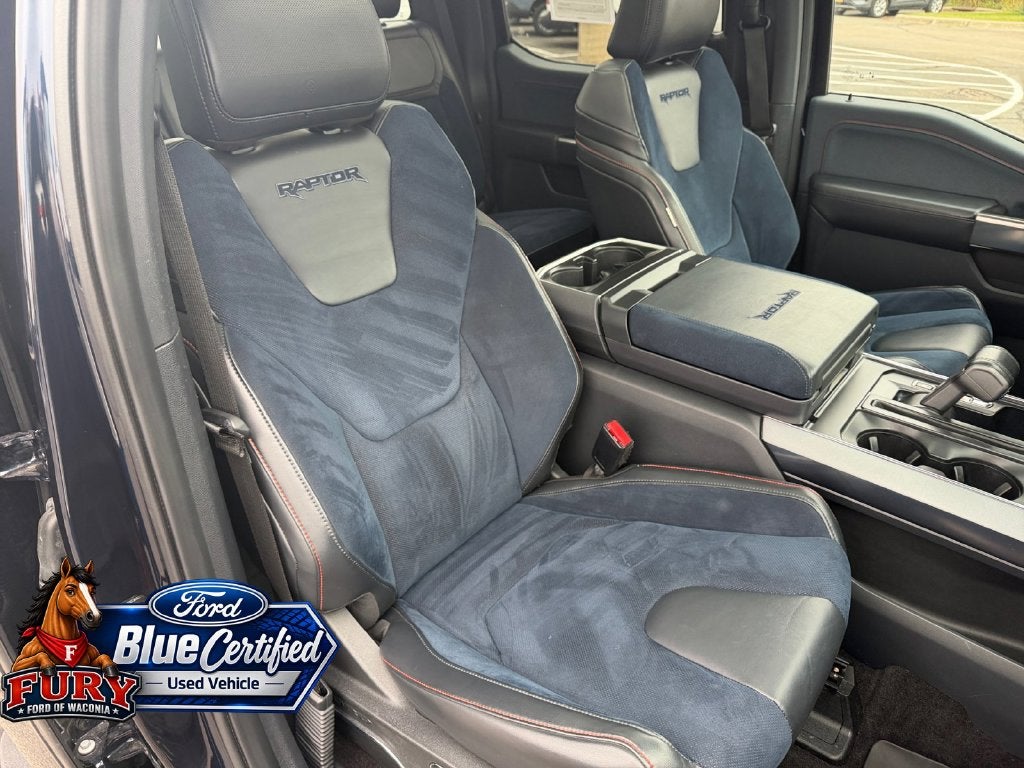 2022 Ford F-150 Raptor Blue Certified w/37 Performance Pkg
