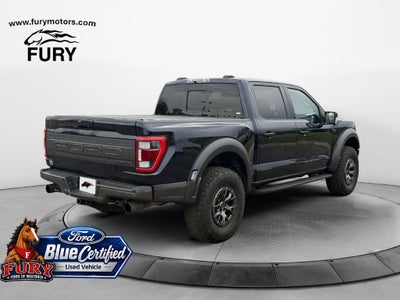 2022 Ford F-150 Raptor Blue Certified w/37 Performance Pkg