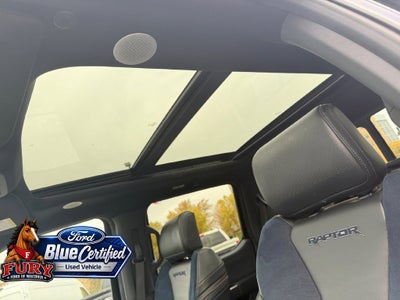 2022 Ford F-150 Raptor Blue Certified w/37 Performance Pkg