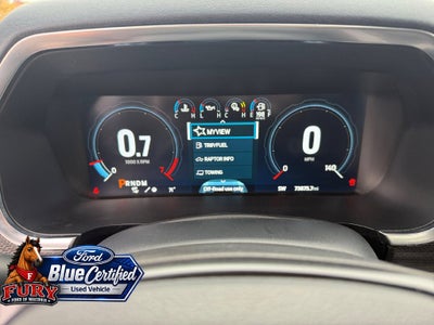 2022 Ford F-150 Raptor Blue Certified w/37 Performance Pkg