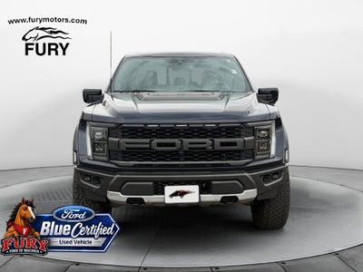 2022 Ford F-150 Raptor Blue Certified w/37 Performance Pkg
