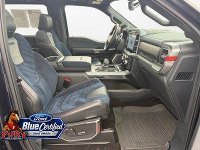 2022 Ford F-150 Raptor Blue Certified w/37 Performance Pkg