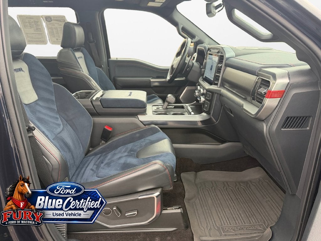2022 Ford F-150 Raptor Blue Certified w/37 Performance Pkg