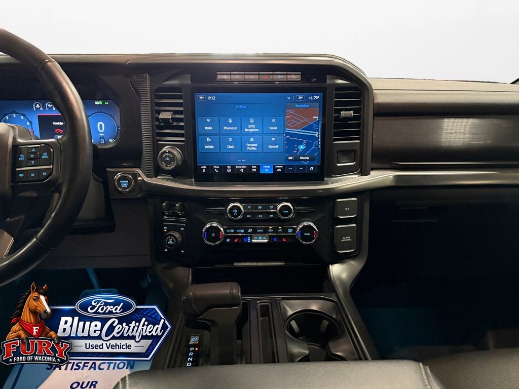 2024 Ford F-150 Lariat Blue Certified FX4 w/Black Appearance