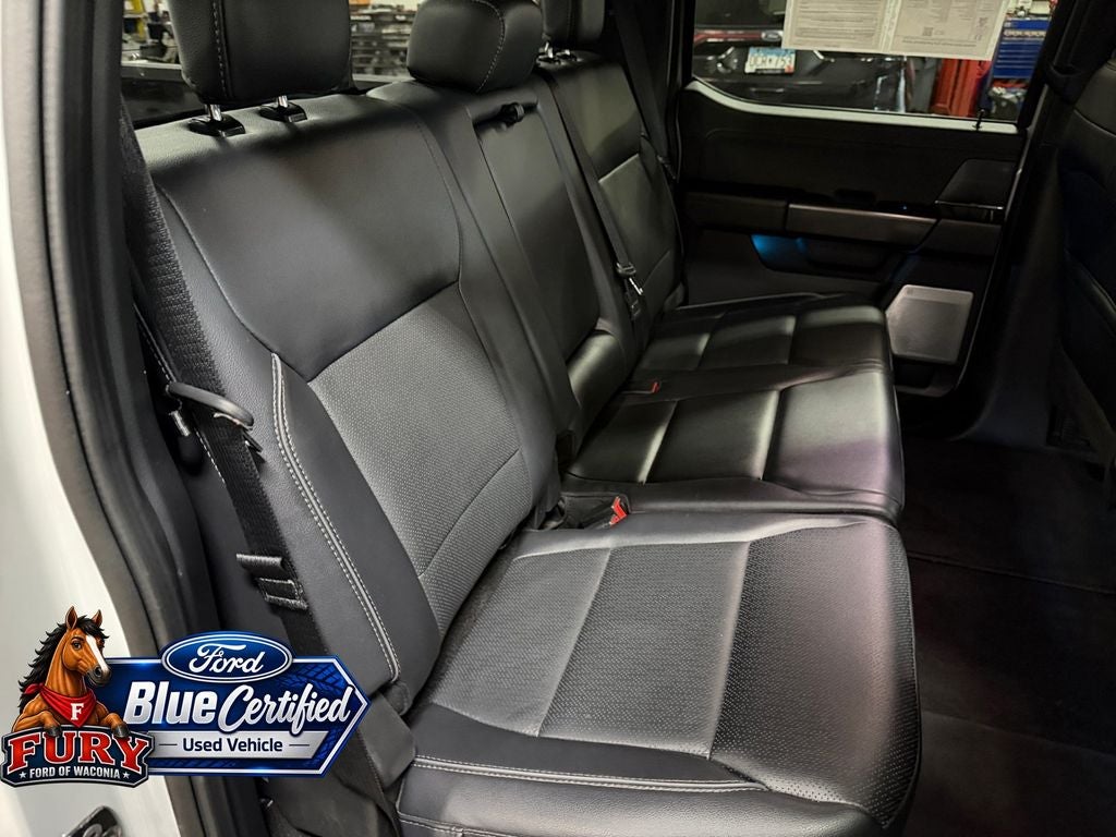 2024 Ford F-150 Lariat Blue Certified FX4 w/Black Appearance