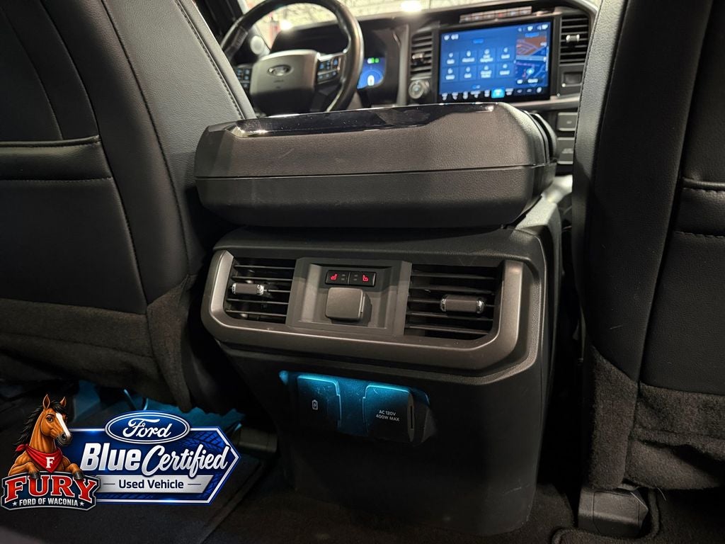 2024 Ford F-150 Lariat Blue Certified FX4 w/Black Appearance