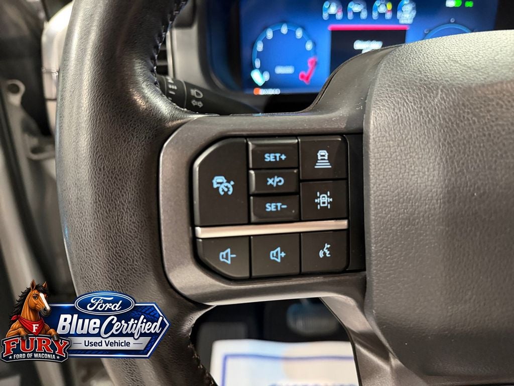 2024 Ford F-150 Lariat Blue Certified FX4 w/Black Appearance