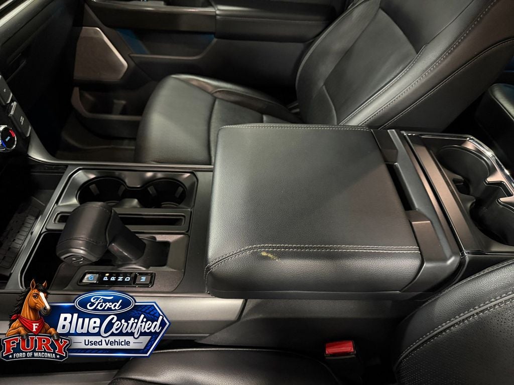 2024 Ford F-150 Lariat Blue Certified FX4 w/Black Appearance