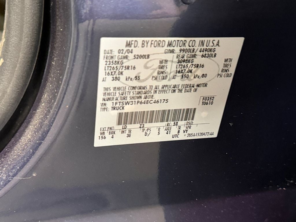 2004 Ford F-350SD XLT