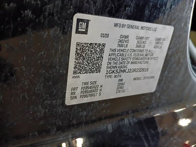 2018 GMC Yukon XL Denali Ultimate w/Open Road Pkg