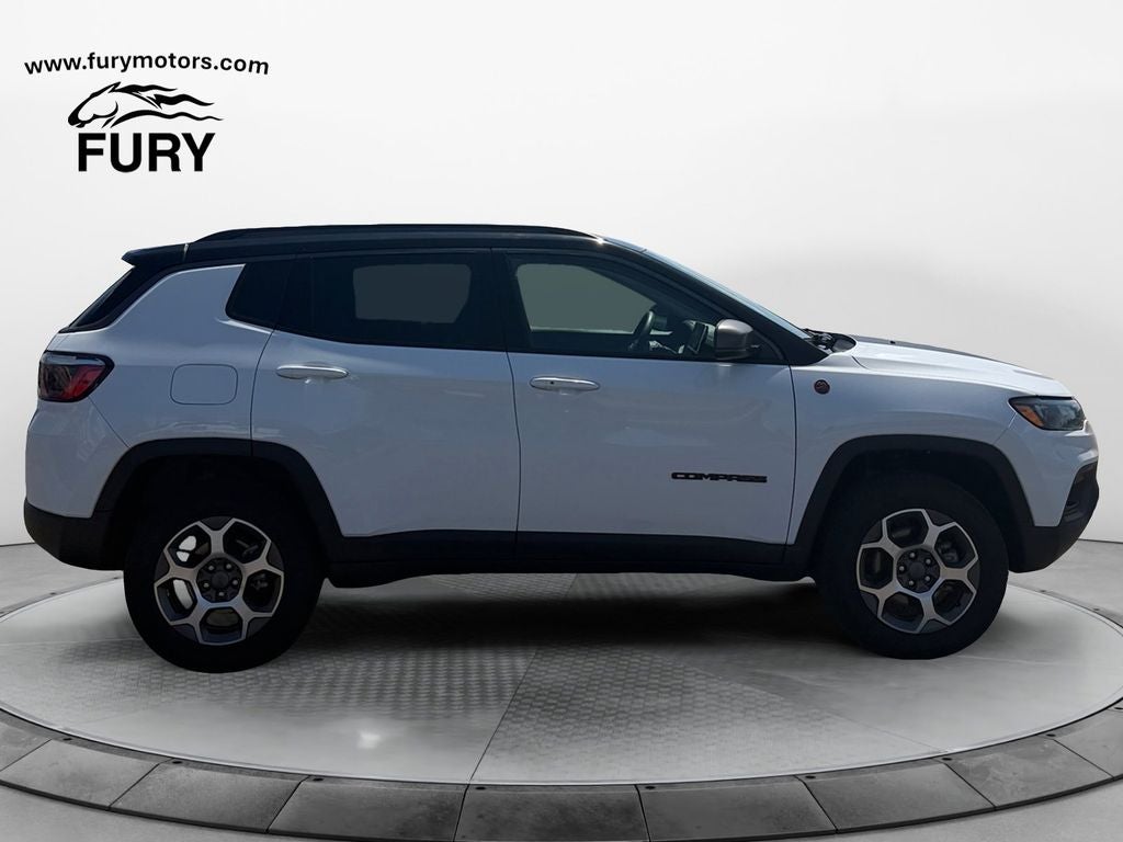 2022 Jeep Compass Trailhawk w/Adaptive Cruise & Blind Spot & Cross P