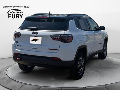 2022 Jeep Compass Trailhawk w/Adaptive Cruise & Blind Spot & Cross P