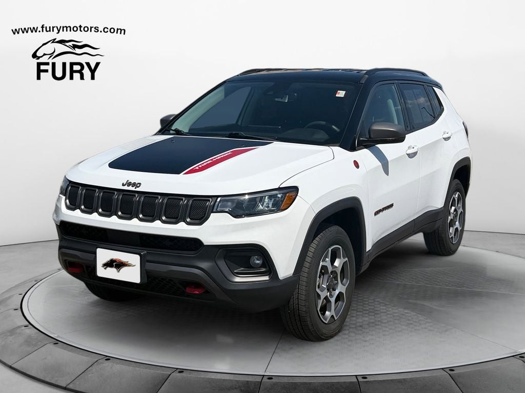 2022 Jeep Compass Trailhawk w/Adaptive Cruise & Blind Spot & Cross P