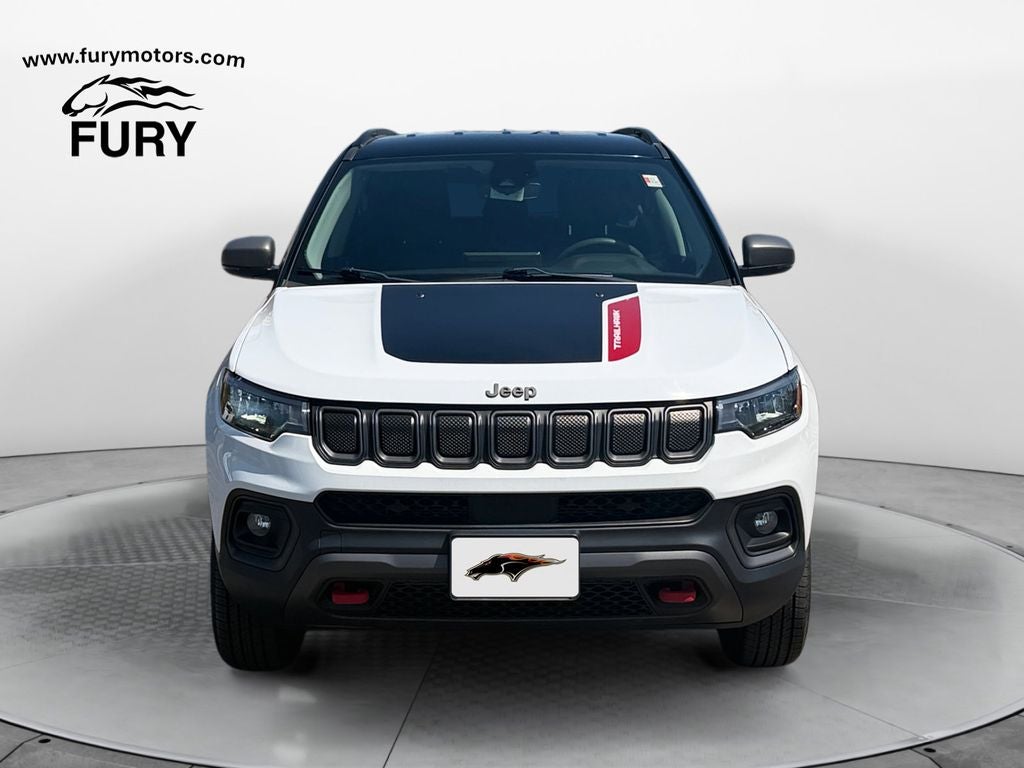 2022 Jeep Compass Trailhawk w/Adaptive Cruise & Blind Spot & Cross P