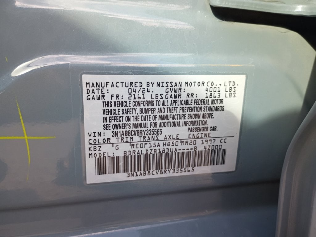 2024 Nissan Sentra SV