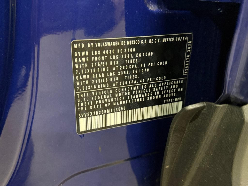 2024 Volkswagen Taos 1.5T S