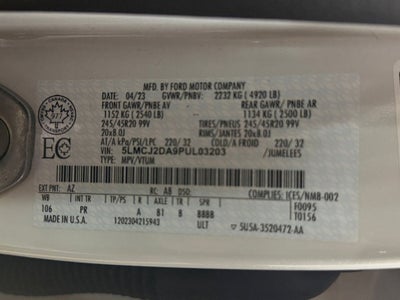 2023 Lincoln Corsair Reserve