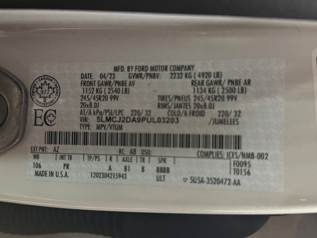 2023 Lincoln Corsair Reserve